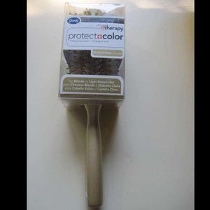 Goody Styling Therapy Protect + Color Blonde Light Brown QUESTAMIDE Hair Brush